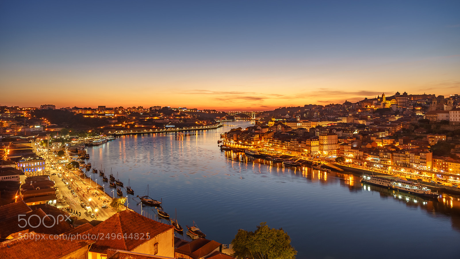 Sony a7 II sample photo. Porto sunset photography