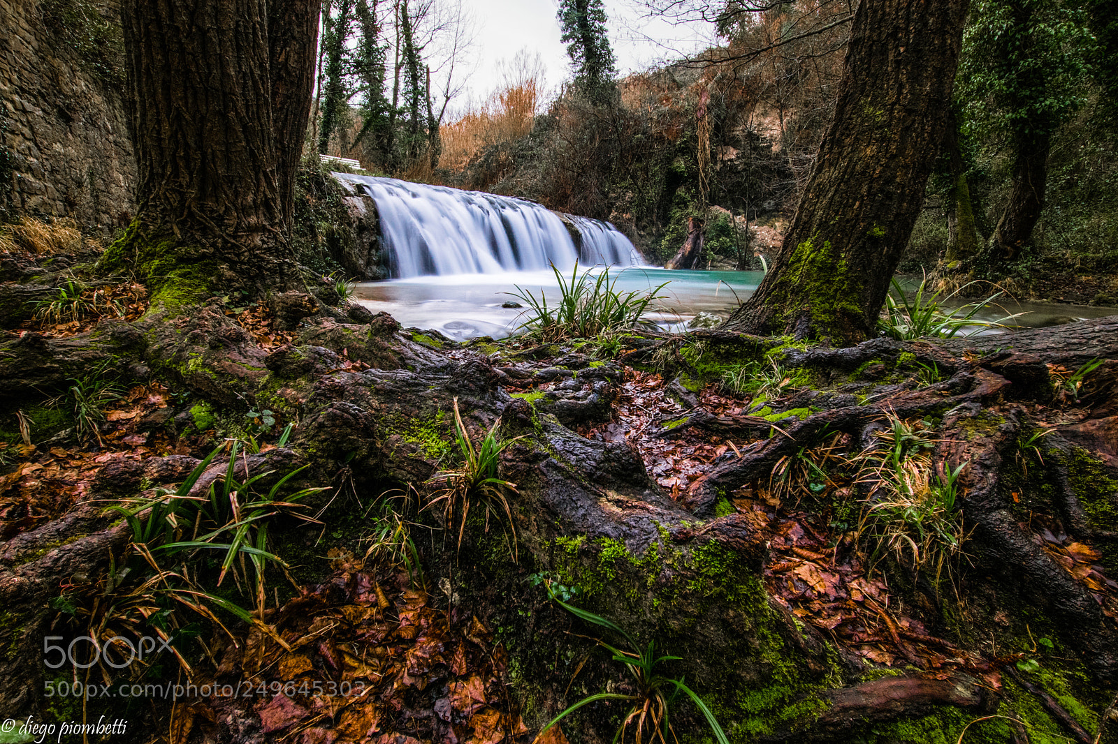 Nikon D5300 sample photo. Small waterfall photography