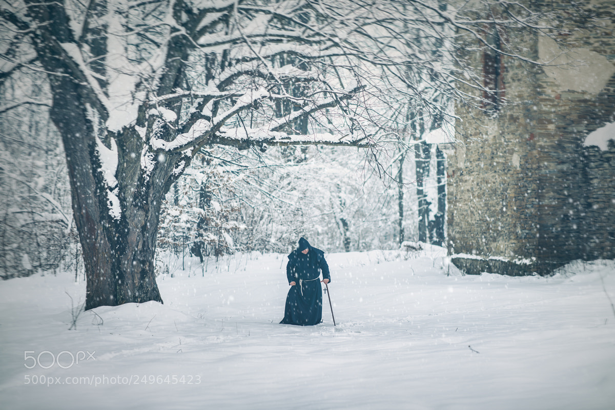 Nikon D800 sample photo. The monk ... photography