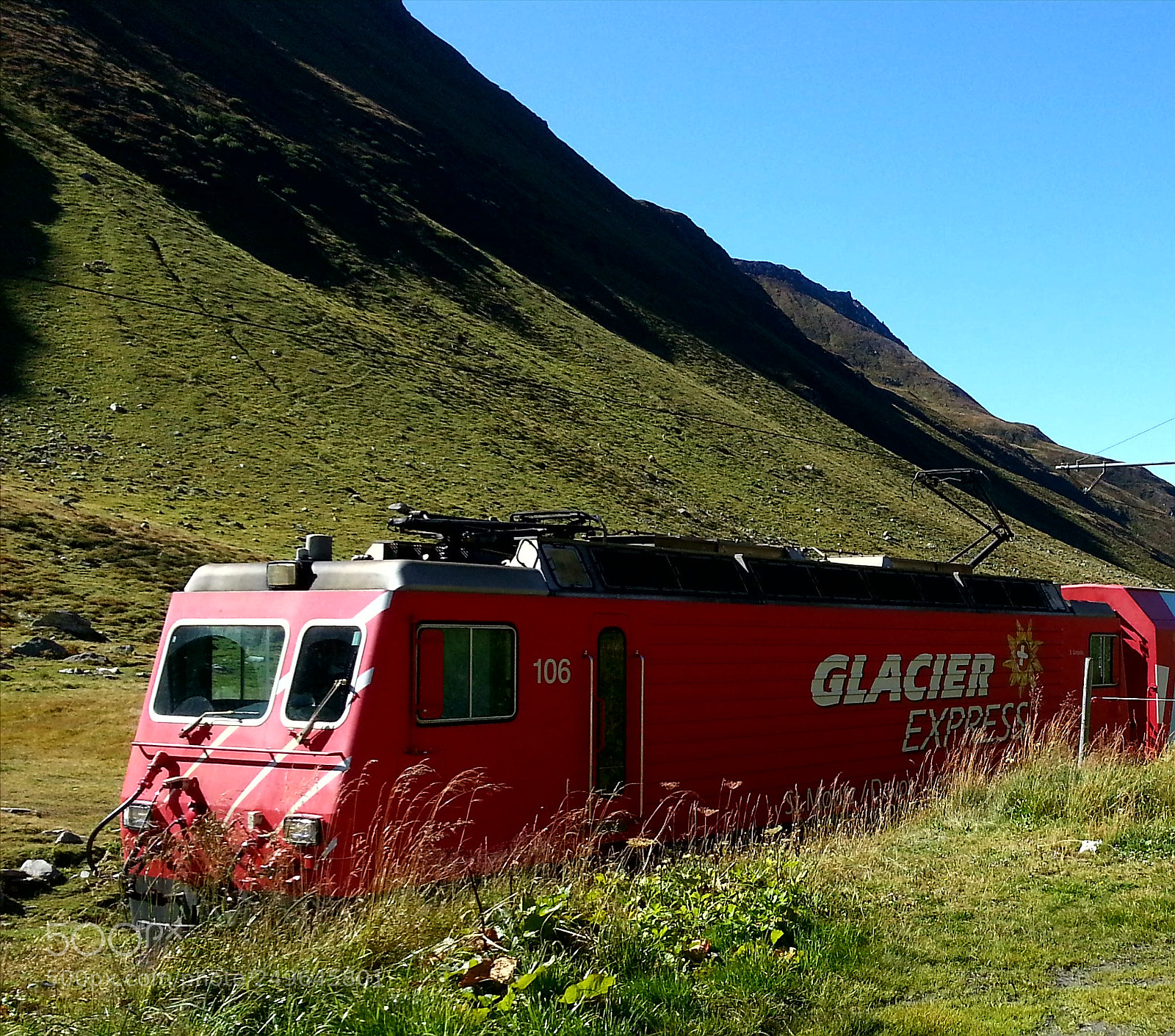 Samsung Galaxy Note2 sample photo. Glacier express photography