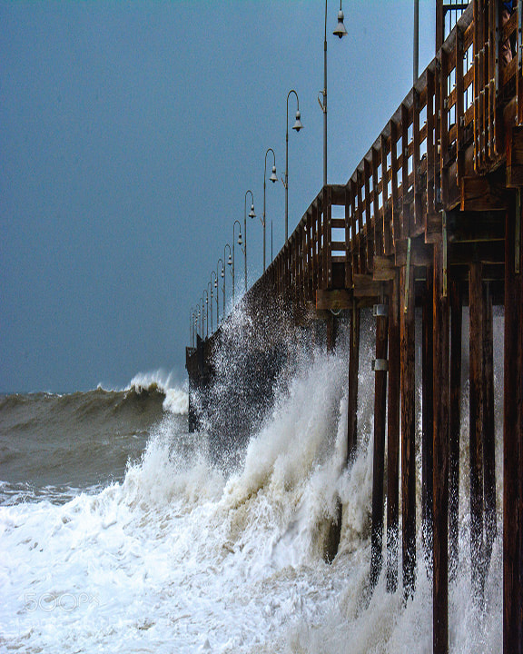 Nikon D7100 sample photo. Mother nature deleting eyesore photography