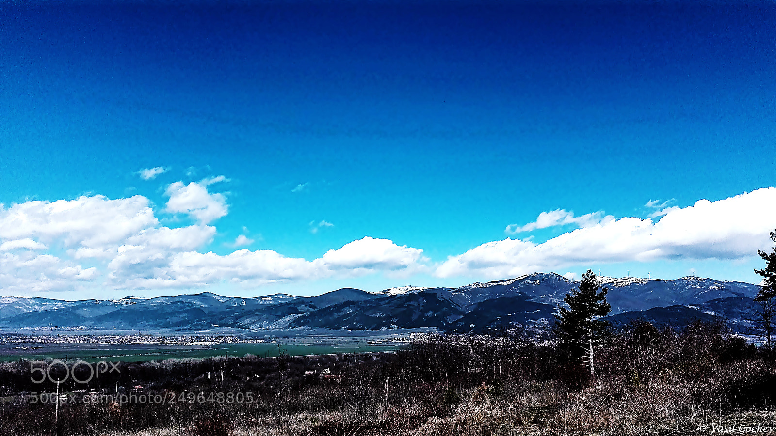 HUAWEI Y6II sample photo. Mountain range hdr photography