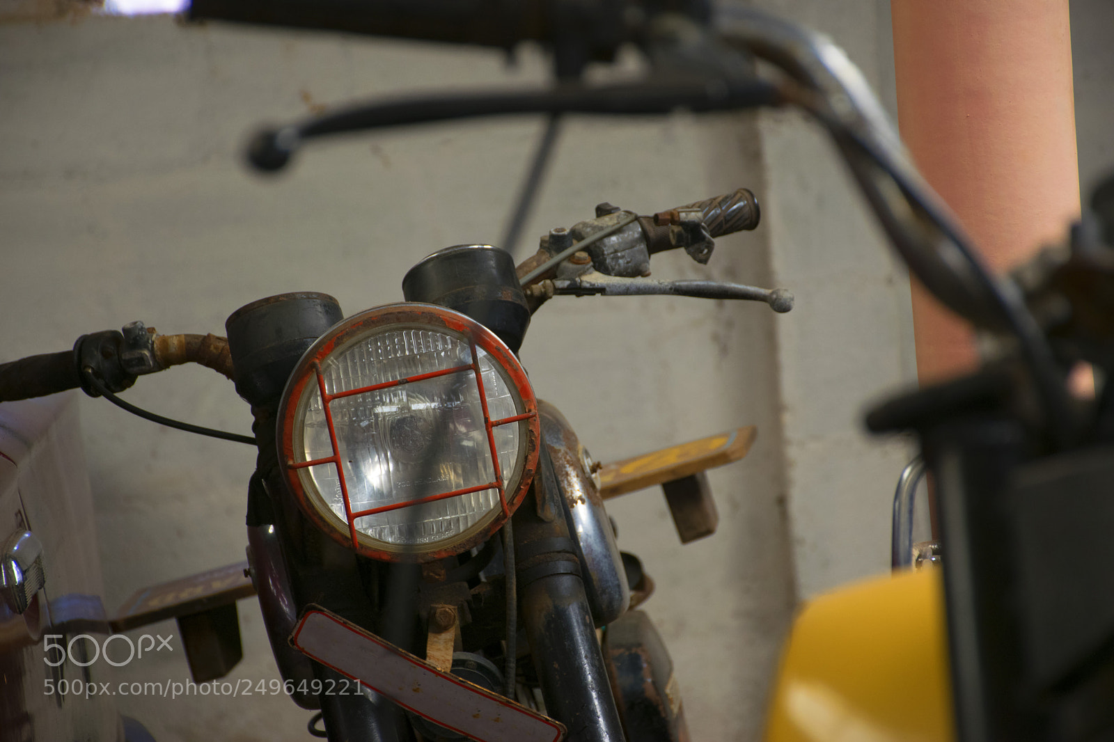 Nikon D5300 sample photo. A vintage motorcycle from photography