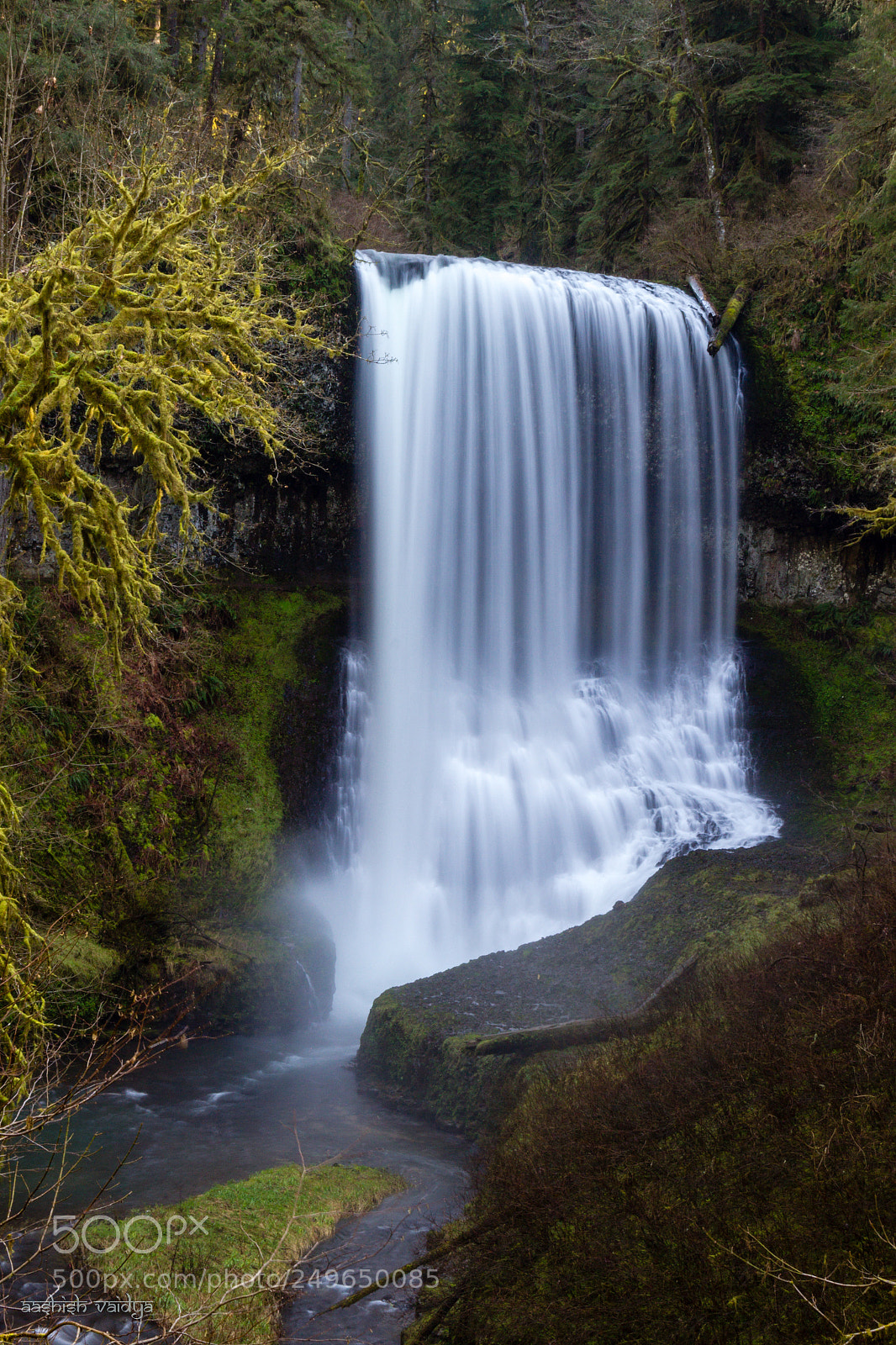 Canon EOS 600D (Rebel EOS T3i / EOS Kiss X5) sample photo. Middle north falls, oregon photography