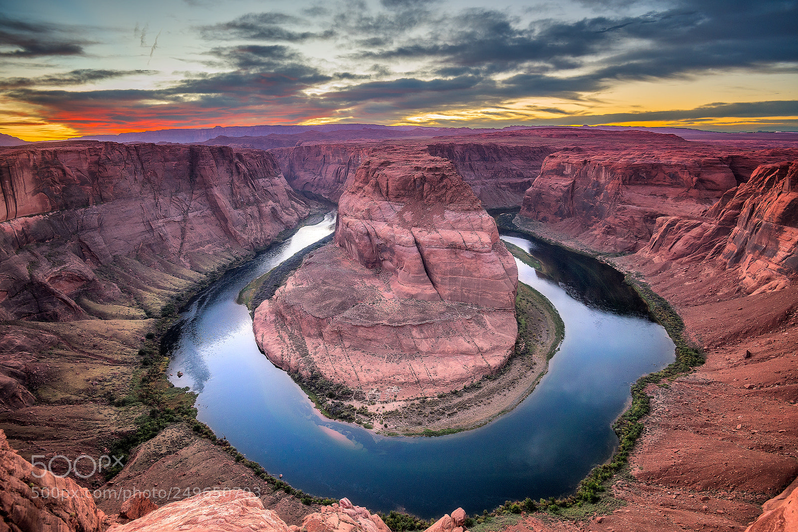 Nikon D810 sample photo. Horseshoe bend photography