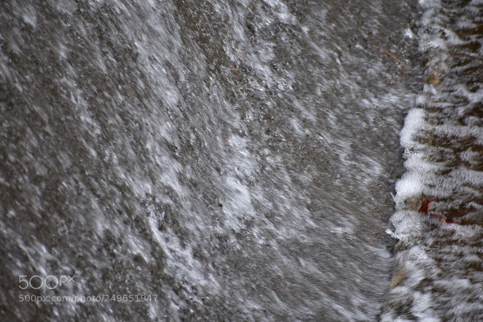 Nikon D3400 sample photo. Water froze photography