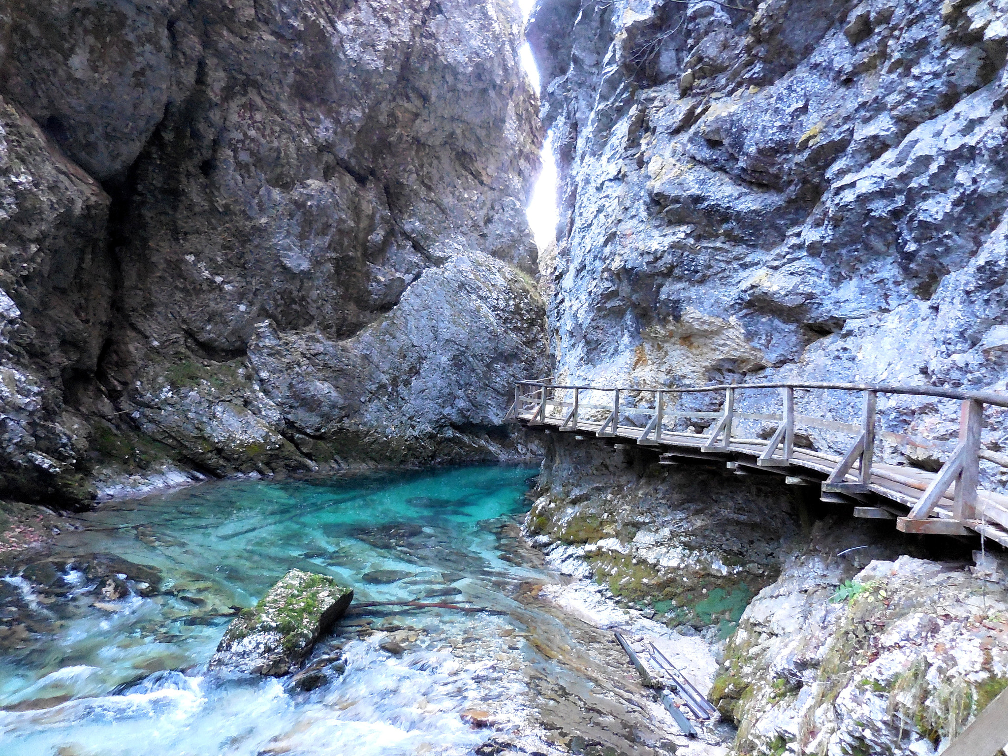 Nikon COOLPIX S6600 sample photo. River and and canyon, near bled in slovenia photography