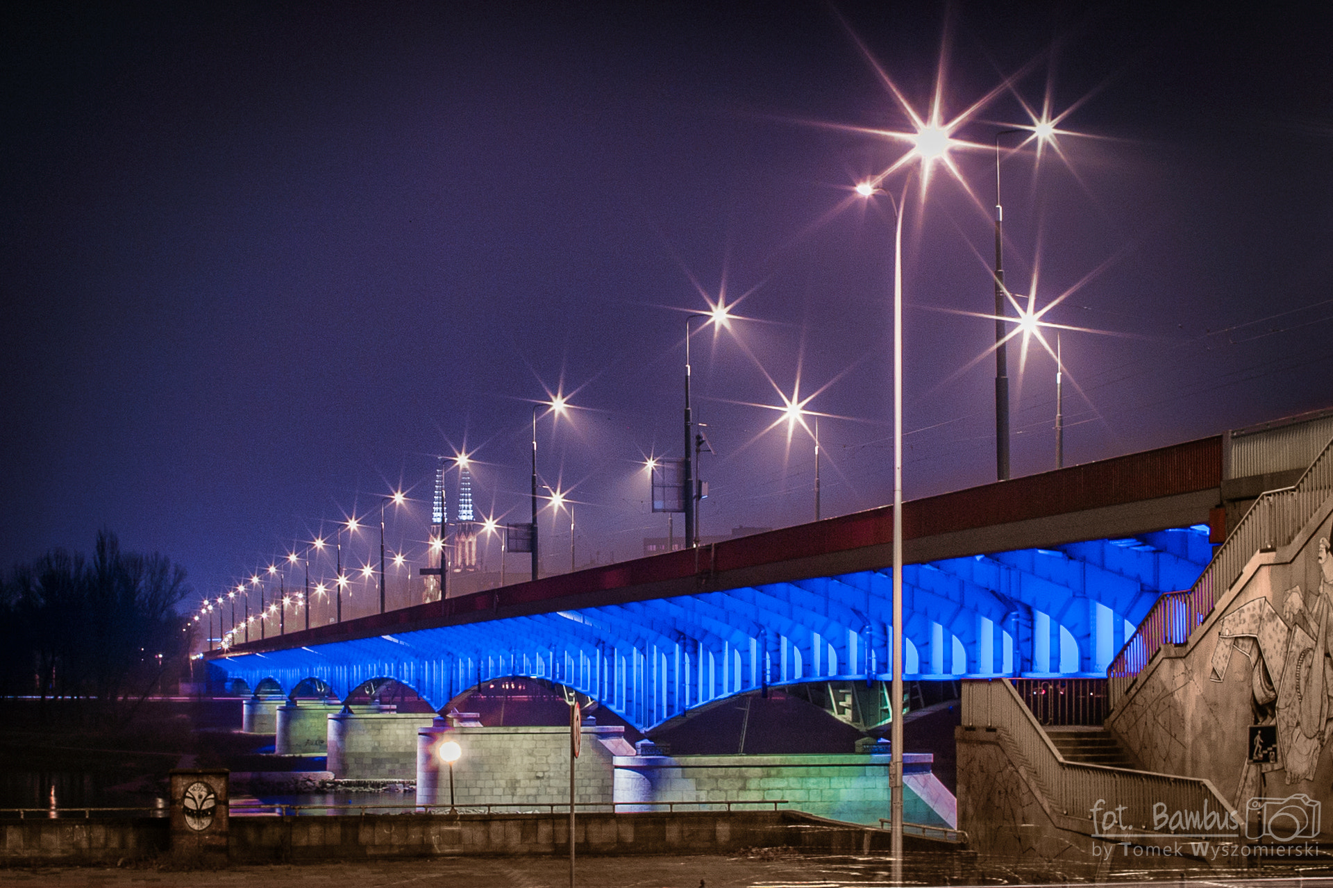 Olympus E-1 sample photo. Śląsko-dąbrowski bridge photography