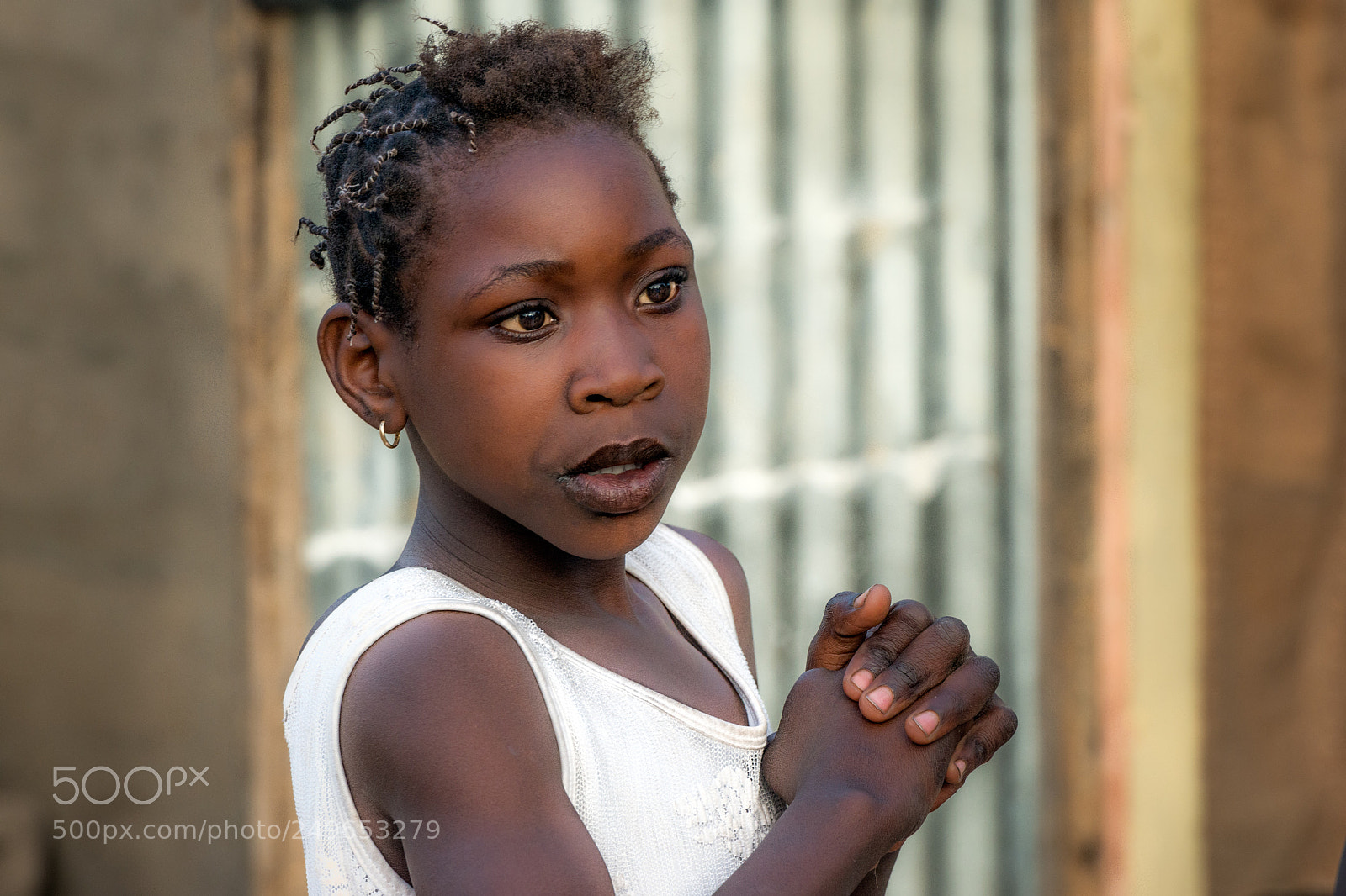 Nikon D800 sample photo. Girl and door photography