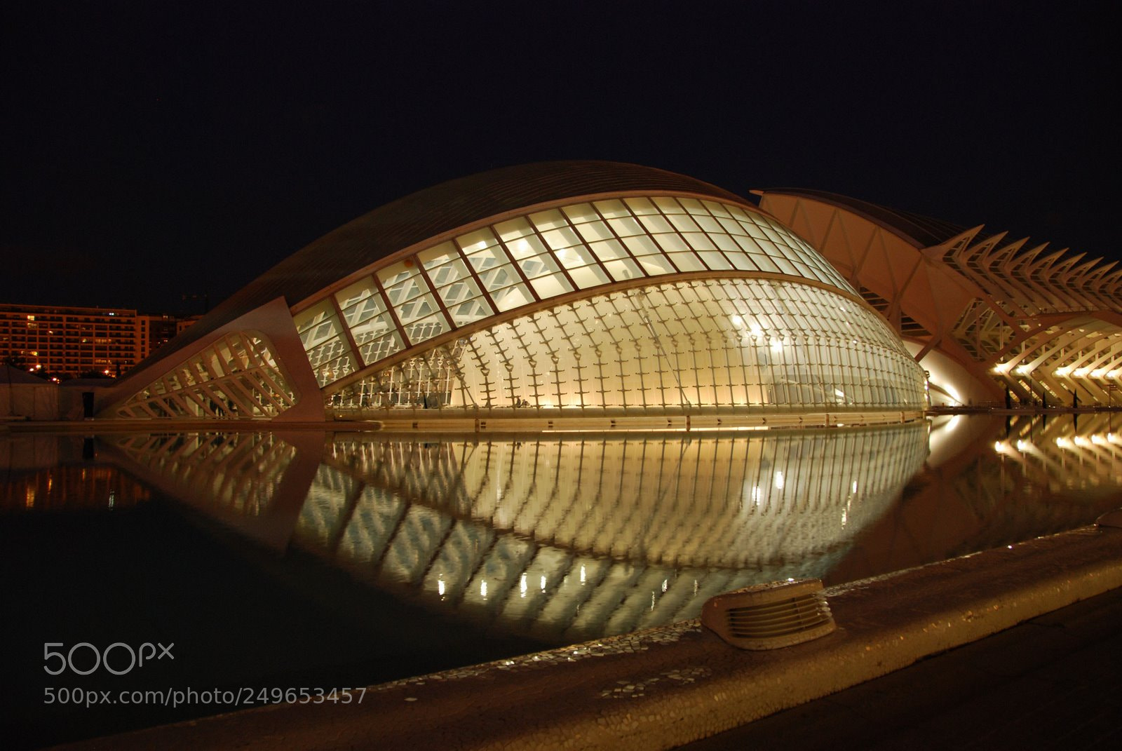 Nikon D80 sample photo. Valencia at night photography