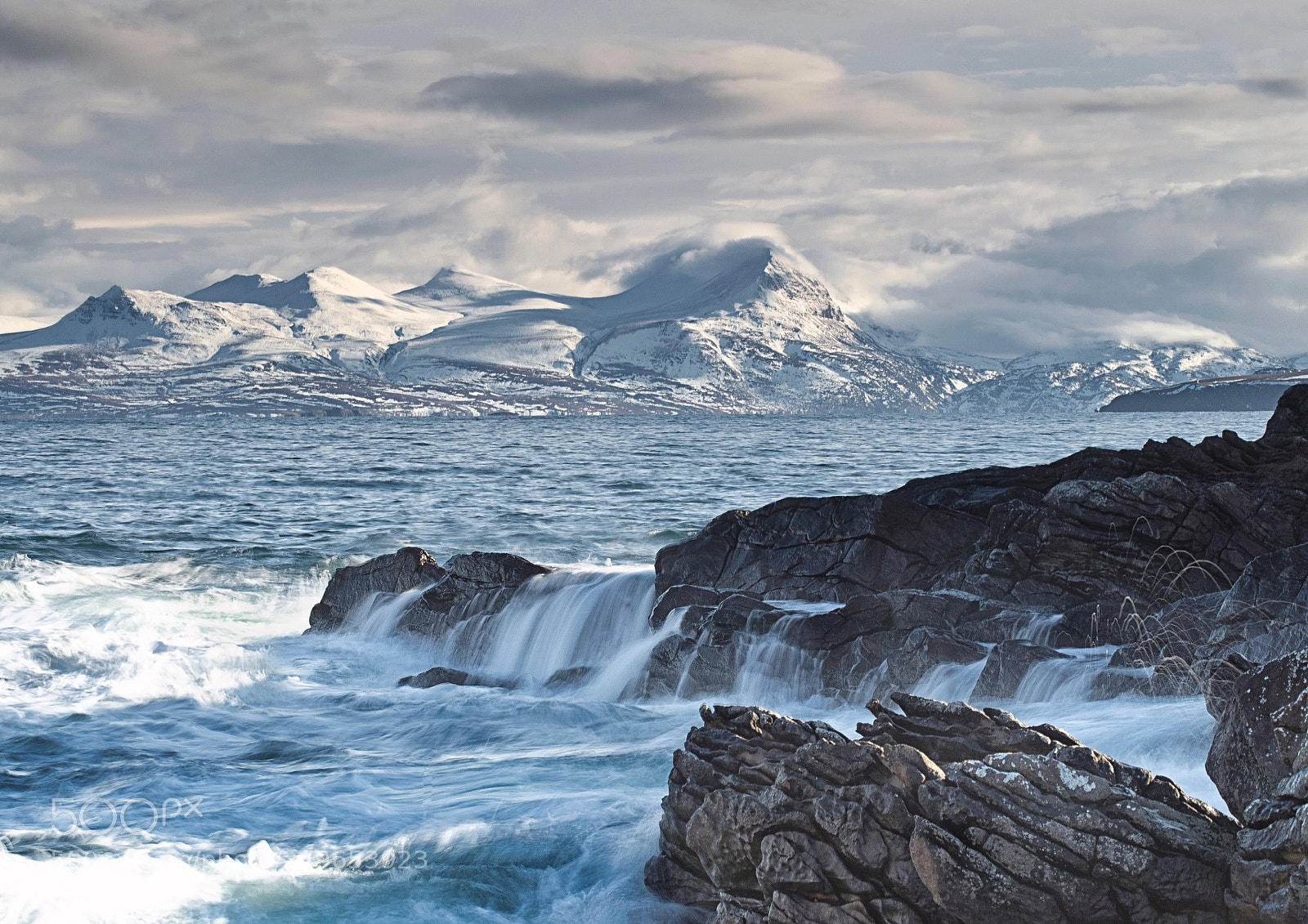 Nikon D7000 sample photo. Winter beach scene photography