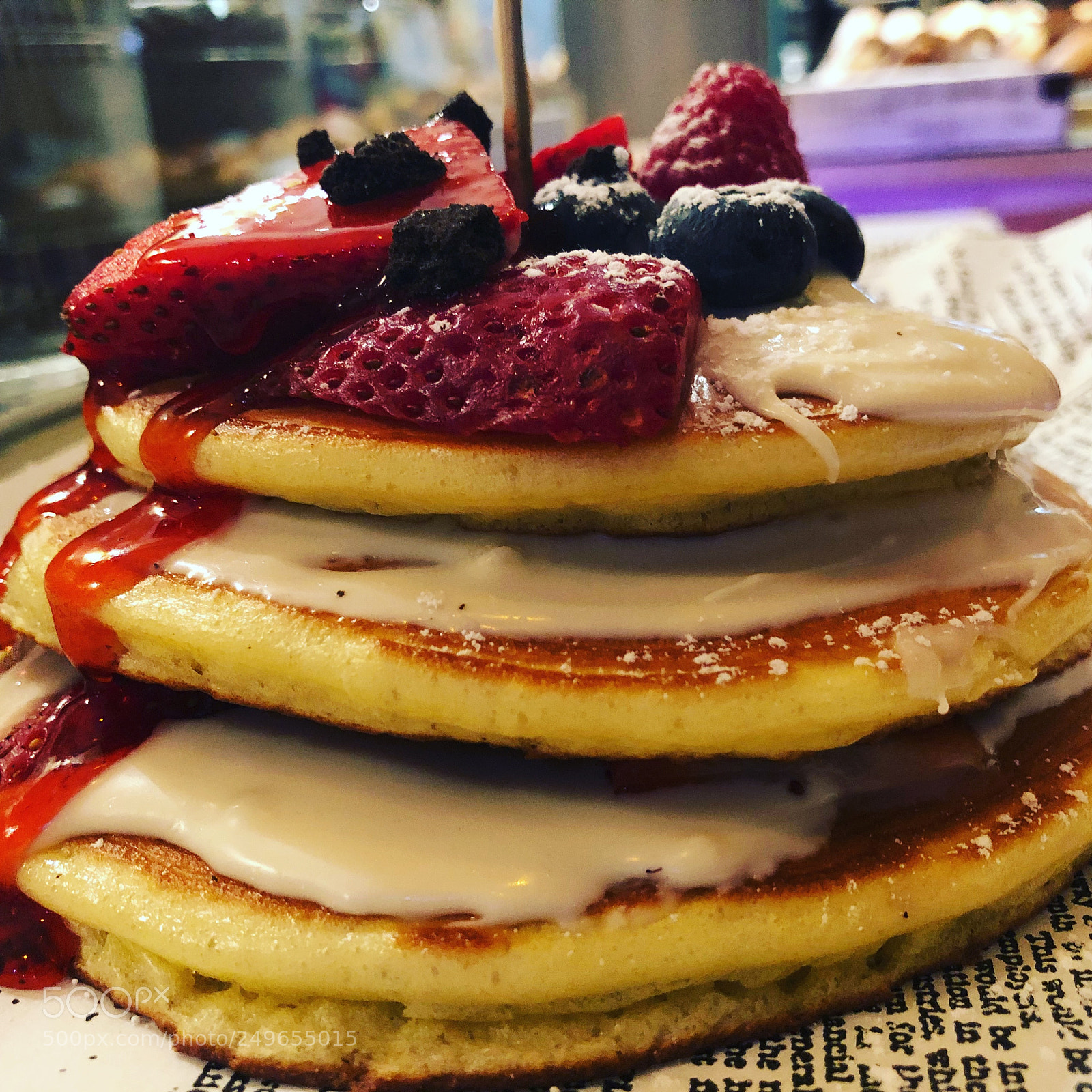 Apple iPhone X sample photo. Waffle ??? photography