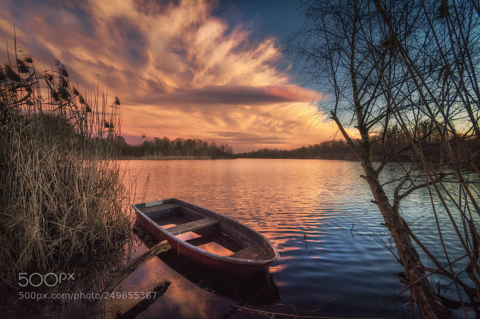 Nikon D7100 sample photo. Abendstimmung am see photography