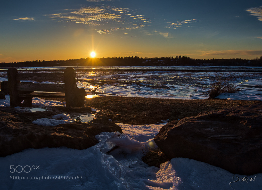 Nikon D7200 sample photo. Setting winter sun photography