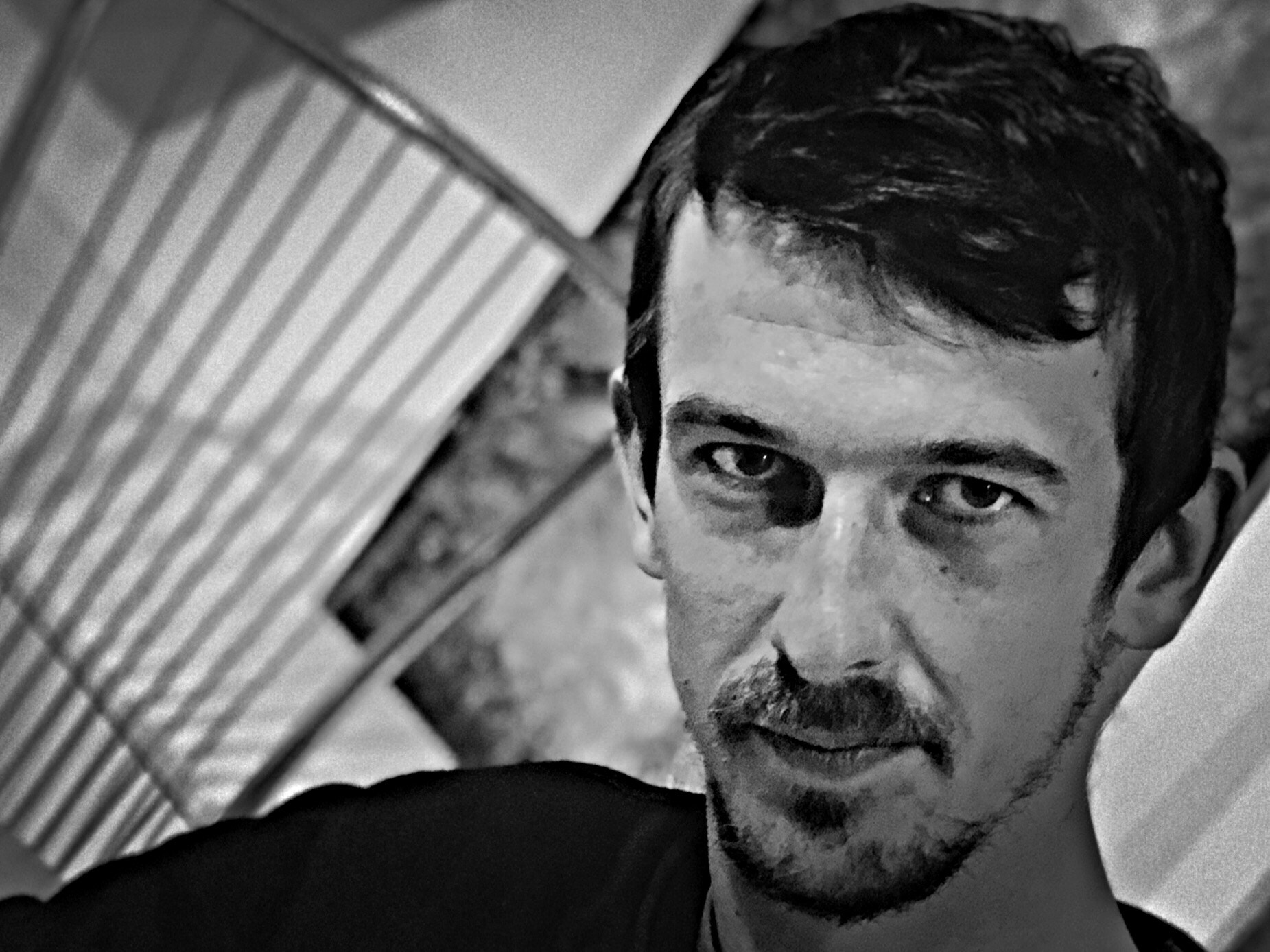 Blackie Camera sample photo. I found my brother after long nine years photography