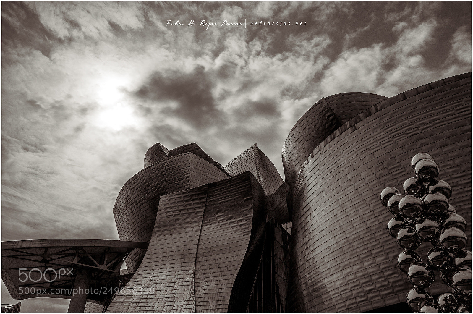Nikon D300 sample photo. Guggenheim bilbao photography