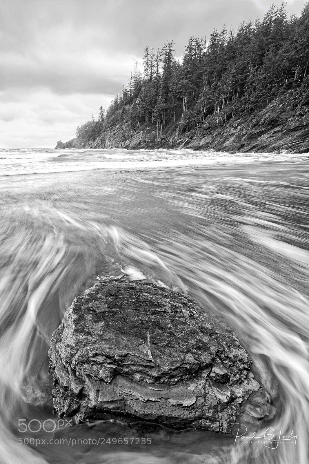 Canon EOS 5D Mark IV sample photo. Water flow in b photography