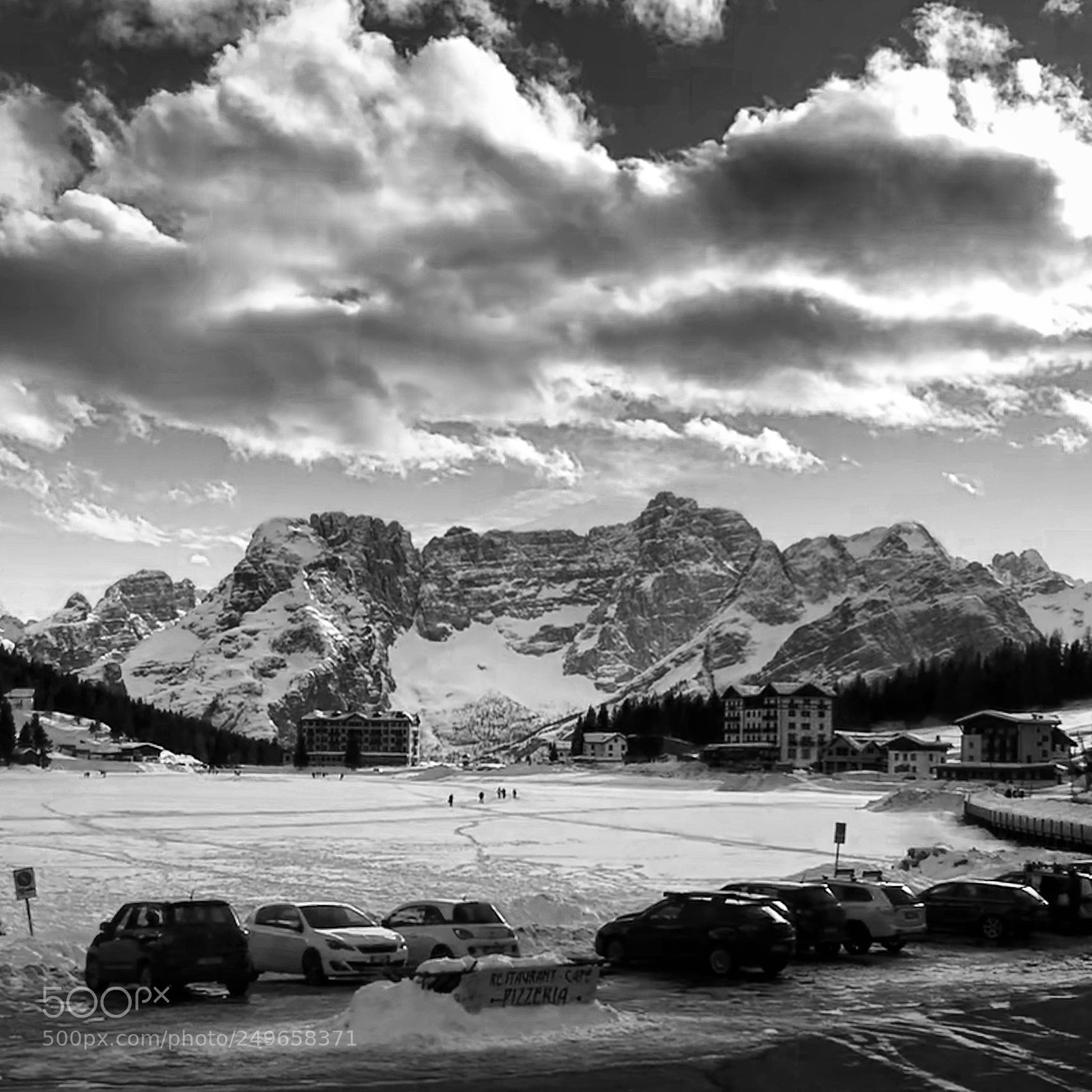 Apple iPhone 7 Plus sample photo. Misurina lake on of photography