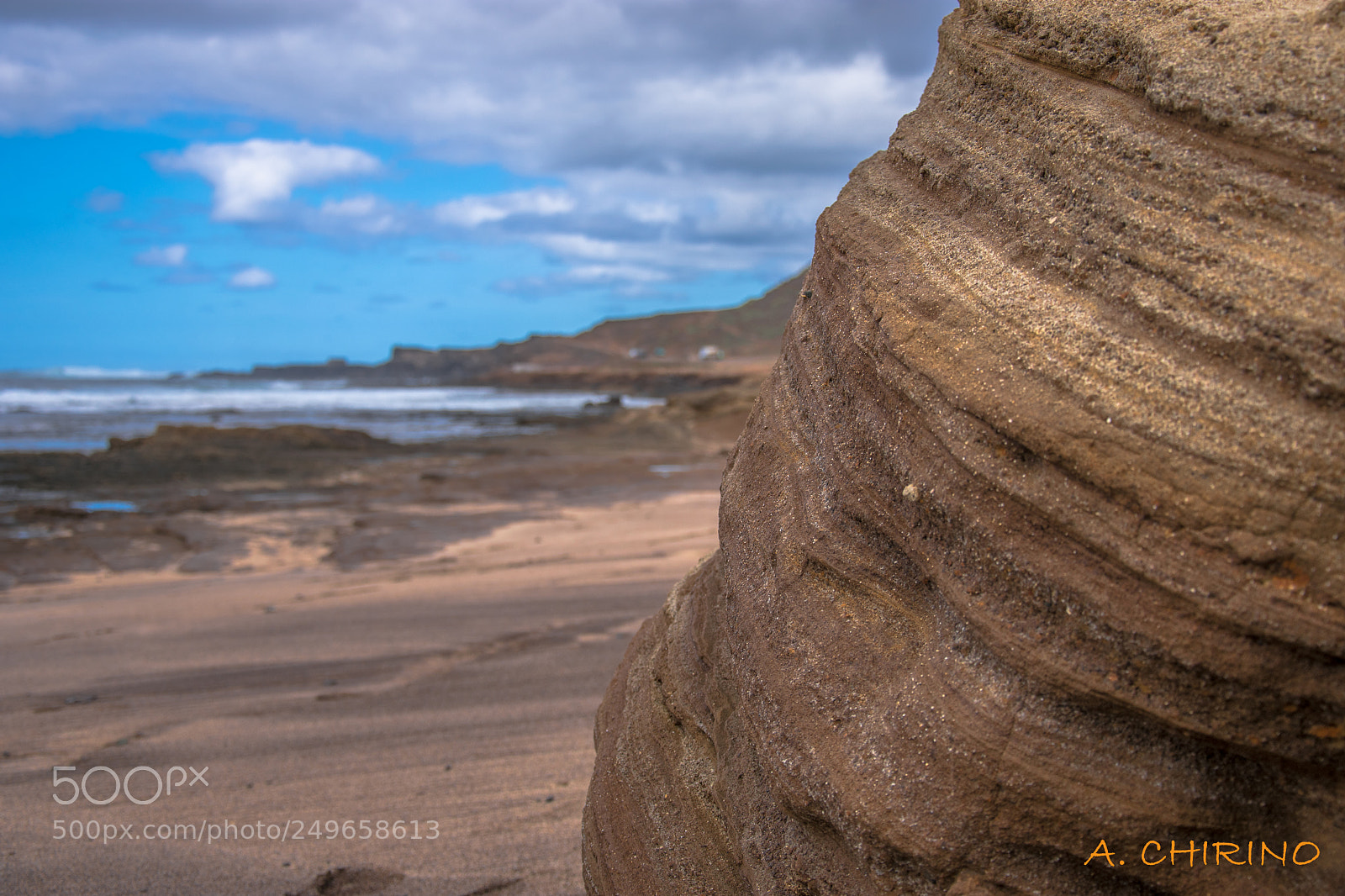 Nikon D3400 sample photo. Rock beach photography
