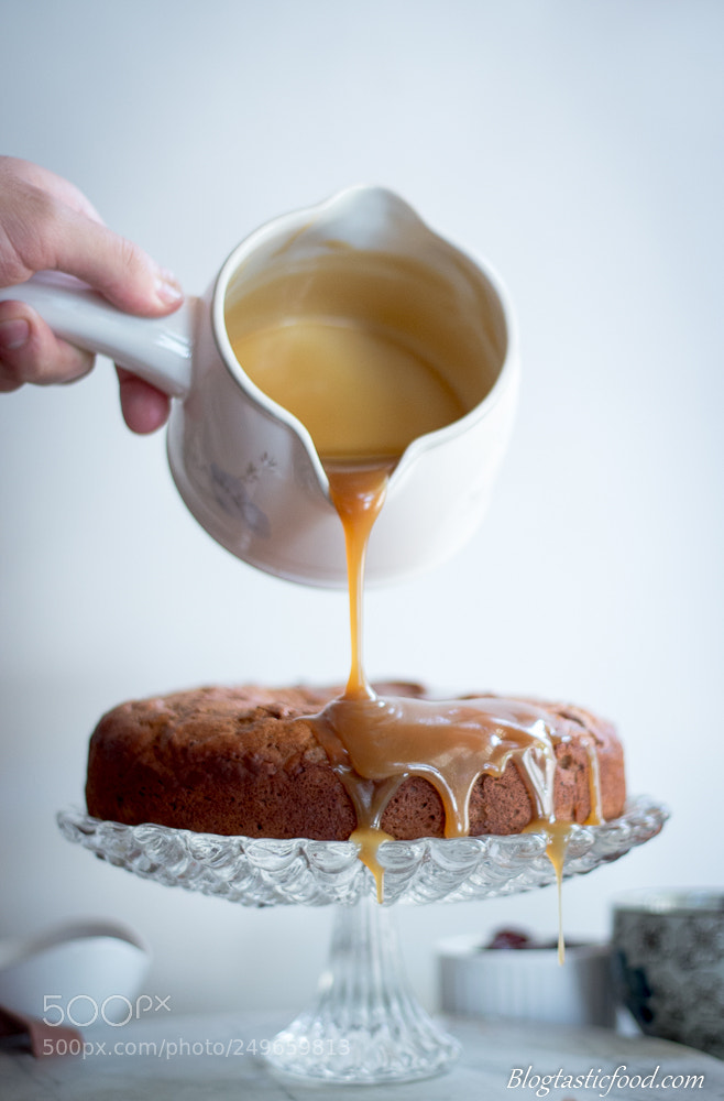 Canon EOS 70D sample photo. Sticky date pudding photography