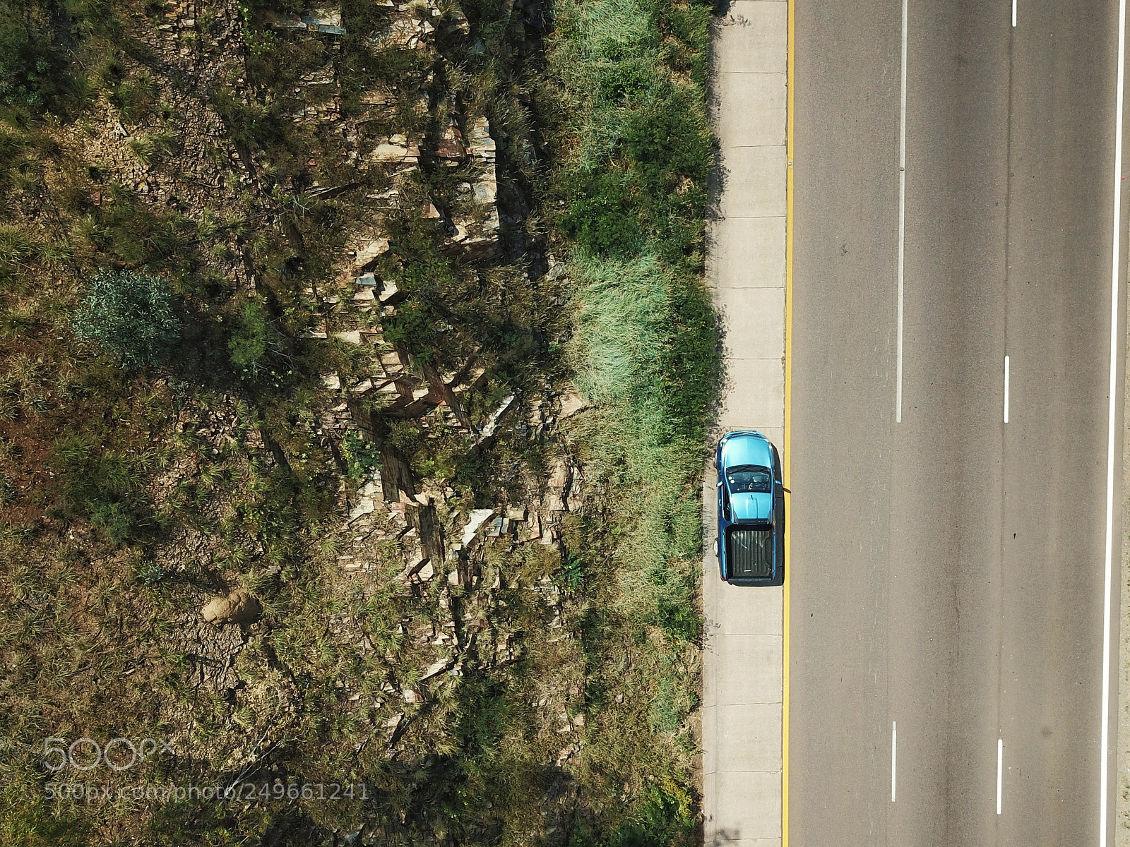 DJI FC220 sample photo. Side of the road photography
