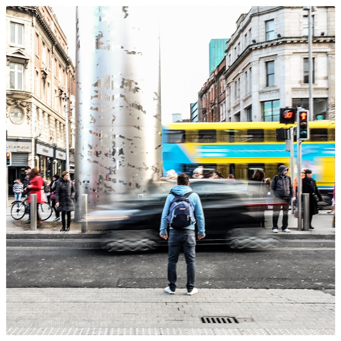Fujifilm X-Pro2 sample photo. Dublin, traffic photography