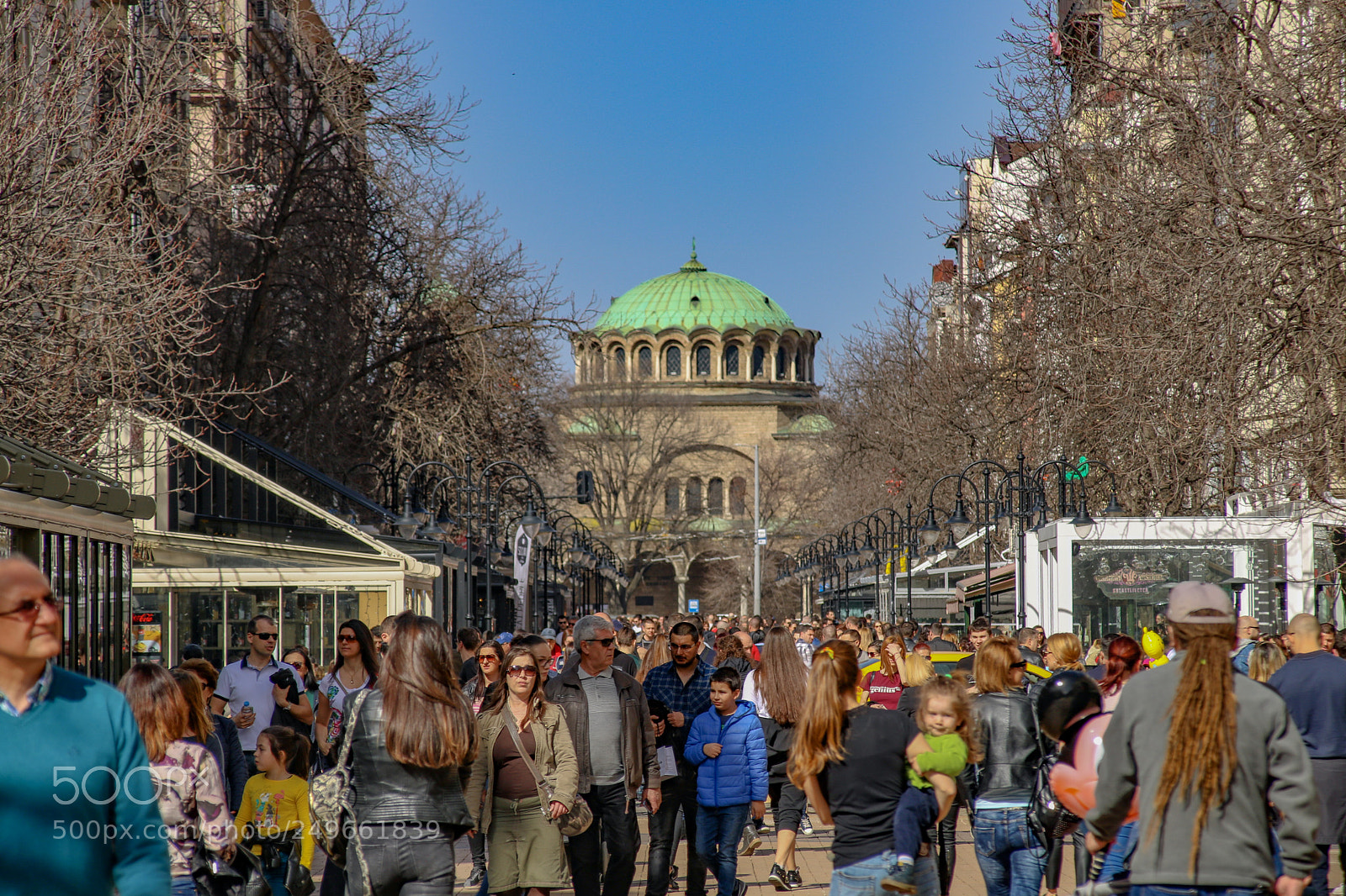 Canon EOS 750D (EOS Rebel T6i / EOS Kiss X8i) sample photo. Vitosha boulevard - sofia photography