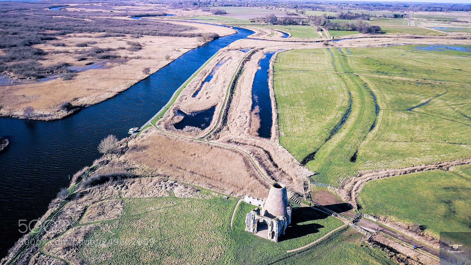 DJI FC220 sample photo. St benet s abbey photography