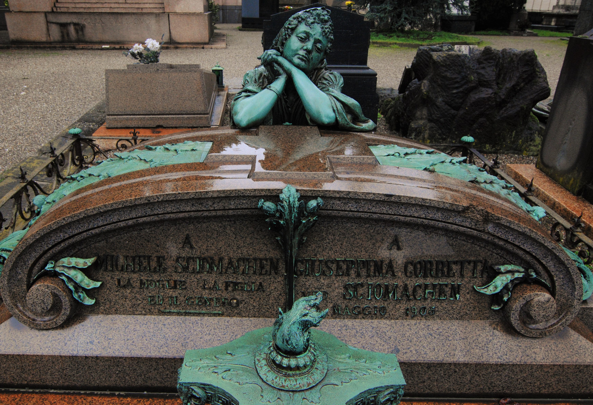 Nikon D3000 sample photo. Cemetery photography