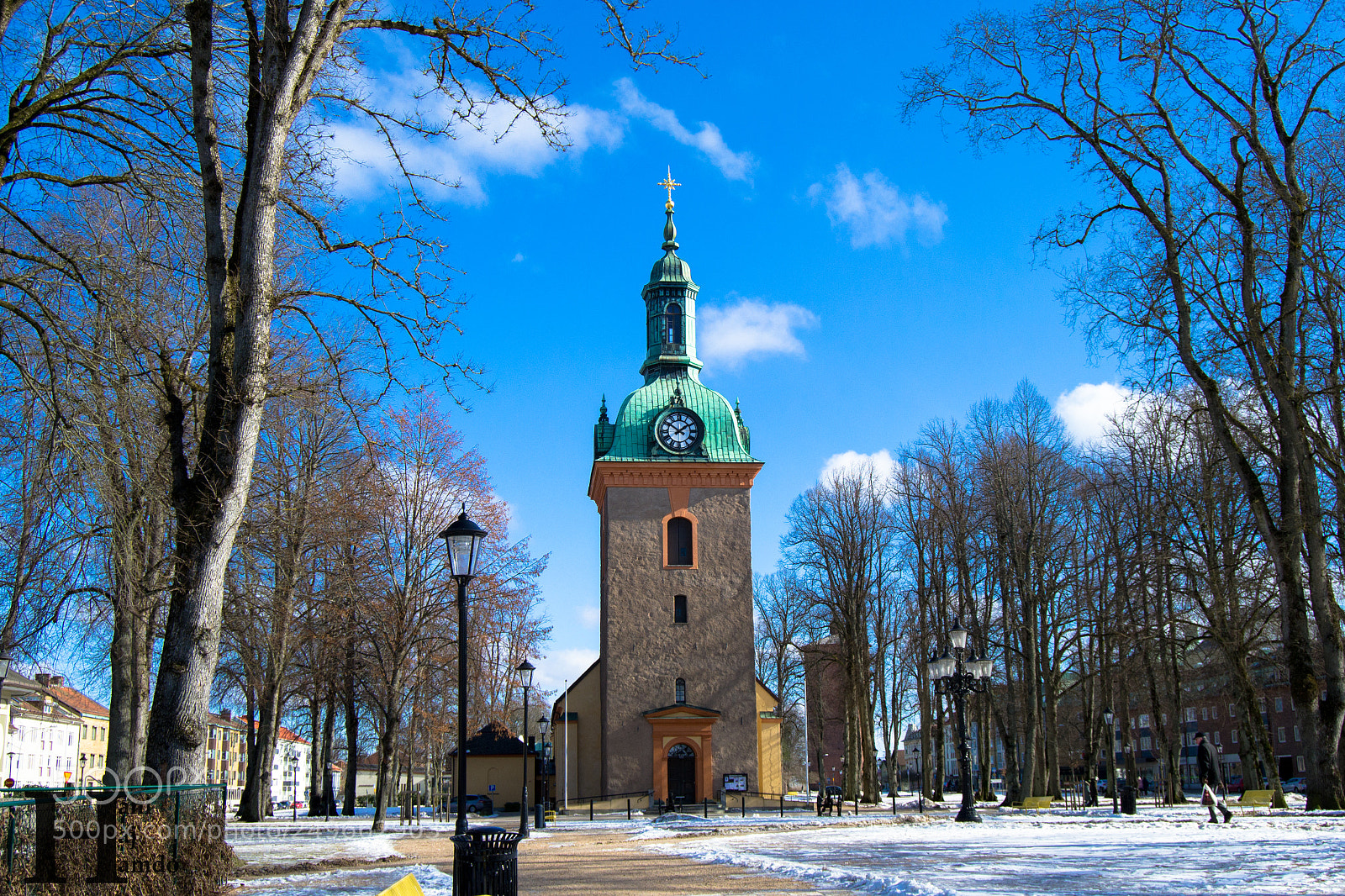 Nikon D3100 sample photo. Vänersborg church photography