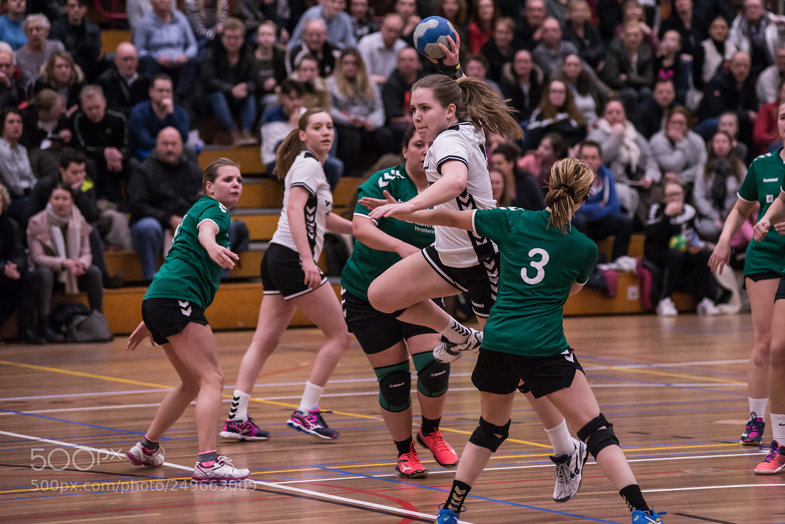 Nikon D610 sample photo. Handball photography