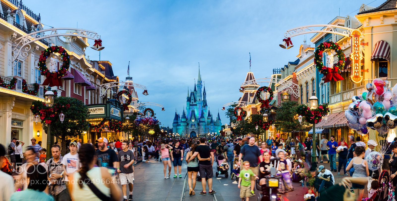 Nikon D7000 sample photo. Main street usa photography