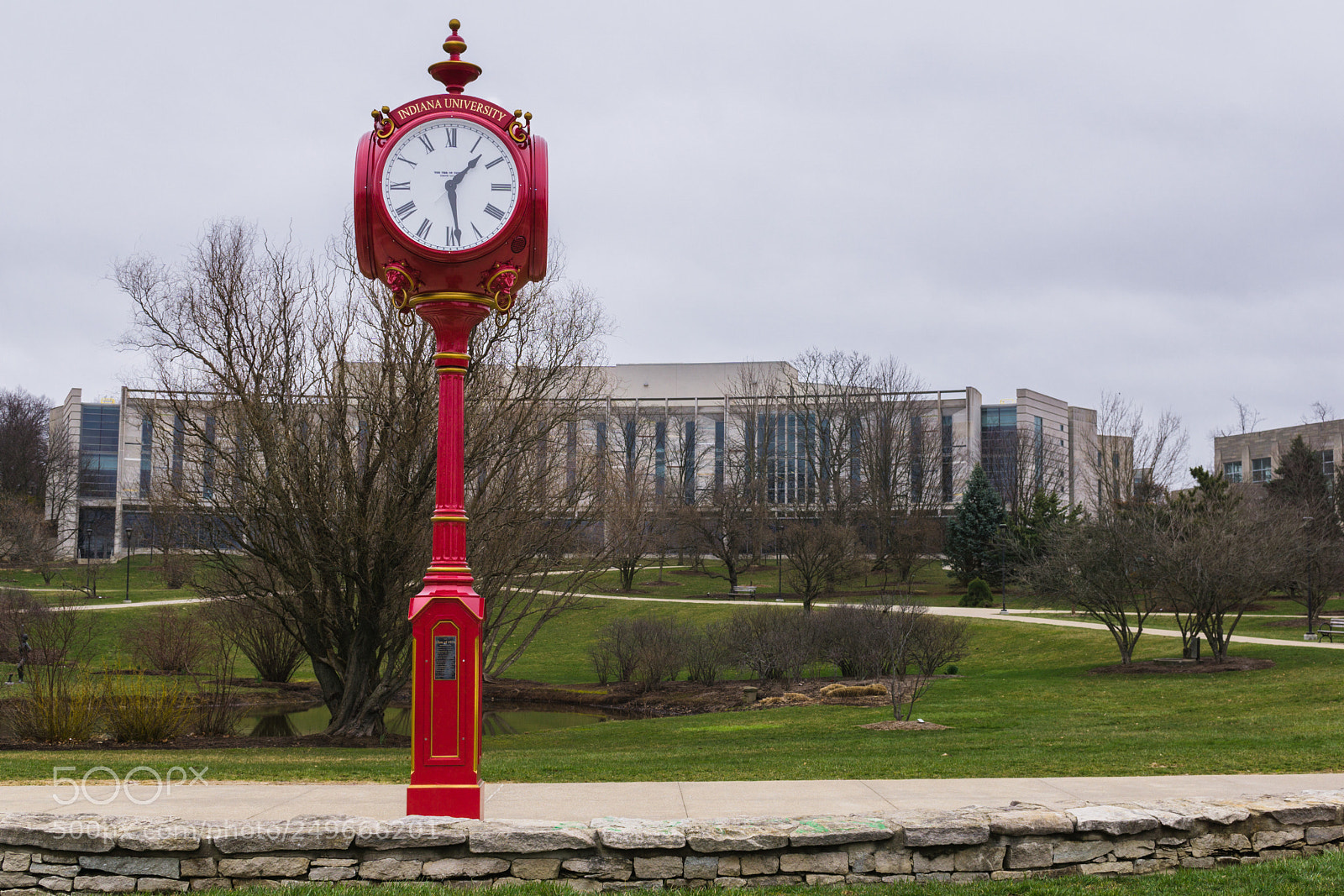Sony a6000 sample photo. Indiana univ clock photography