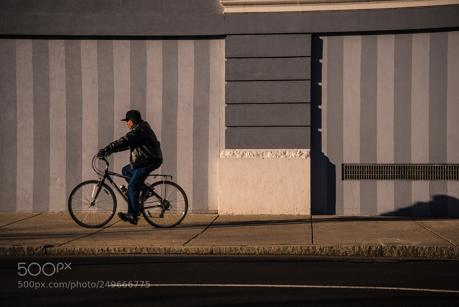 Nikon D800 sample photo. Bike wall pattern photography