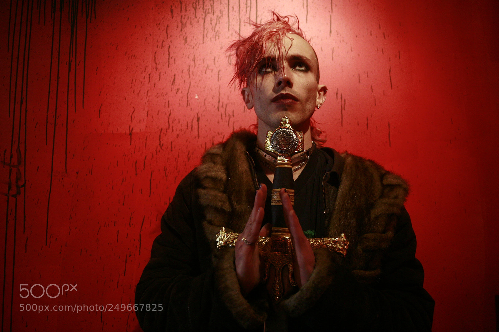 Canon EOS 5D sample photo. Sword in red photography