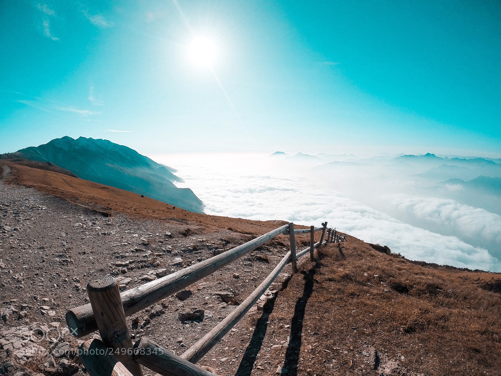 GoPro Hero5 Black sample photo. View above the clouds photography