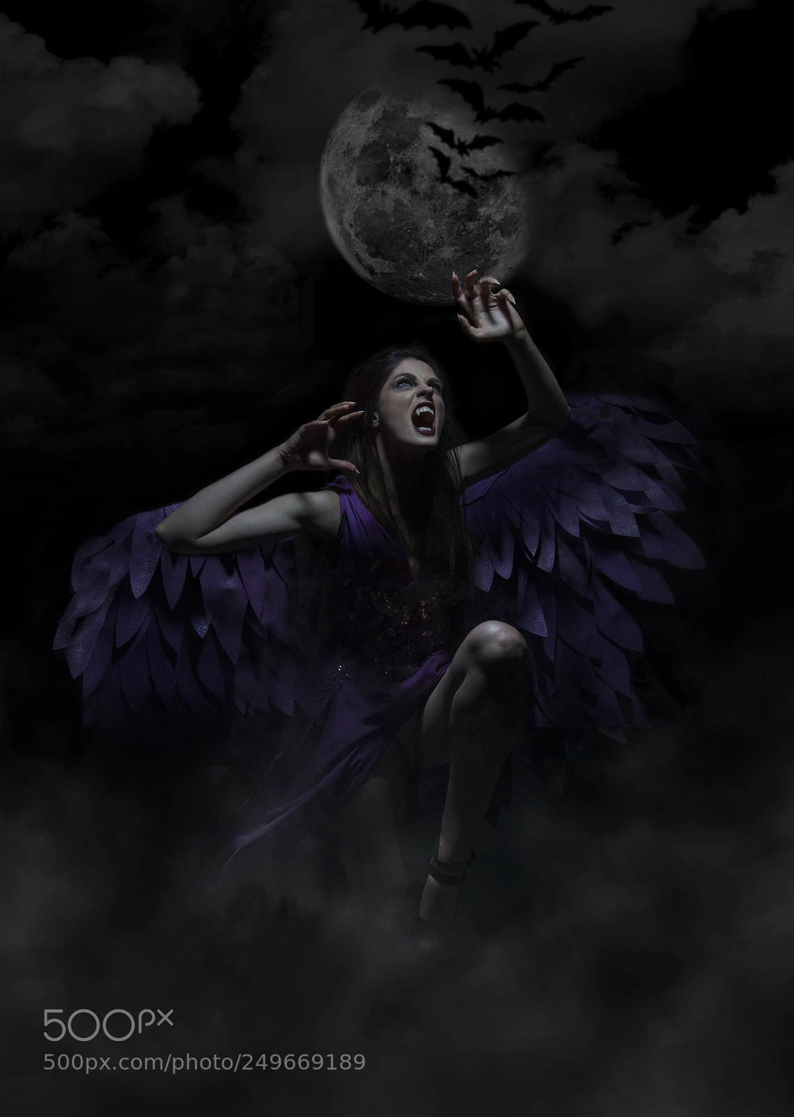 Canon EOS 70D sample photo. Fallen angel photography