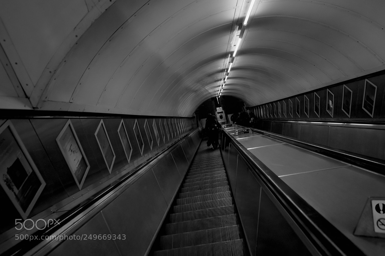Sony a7 sample photo. London underground photography