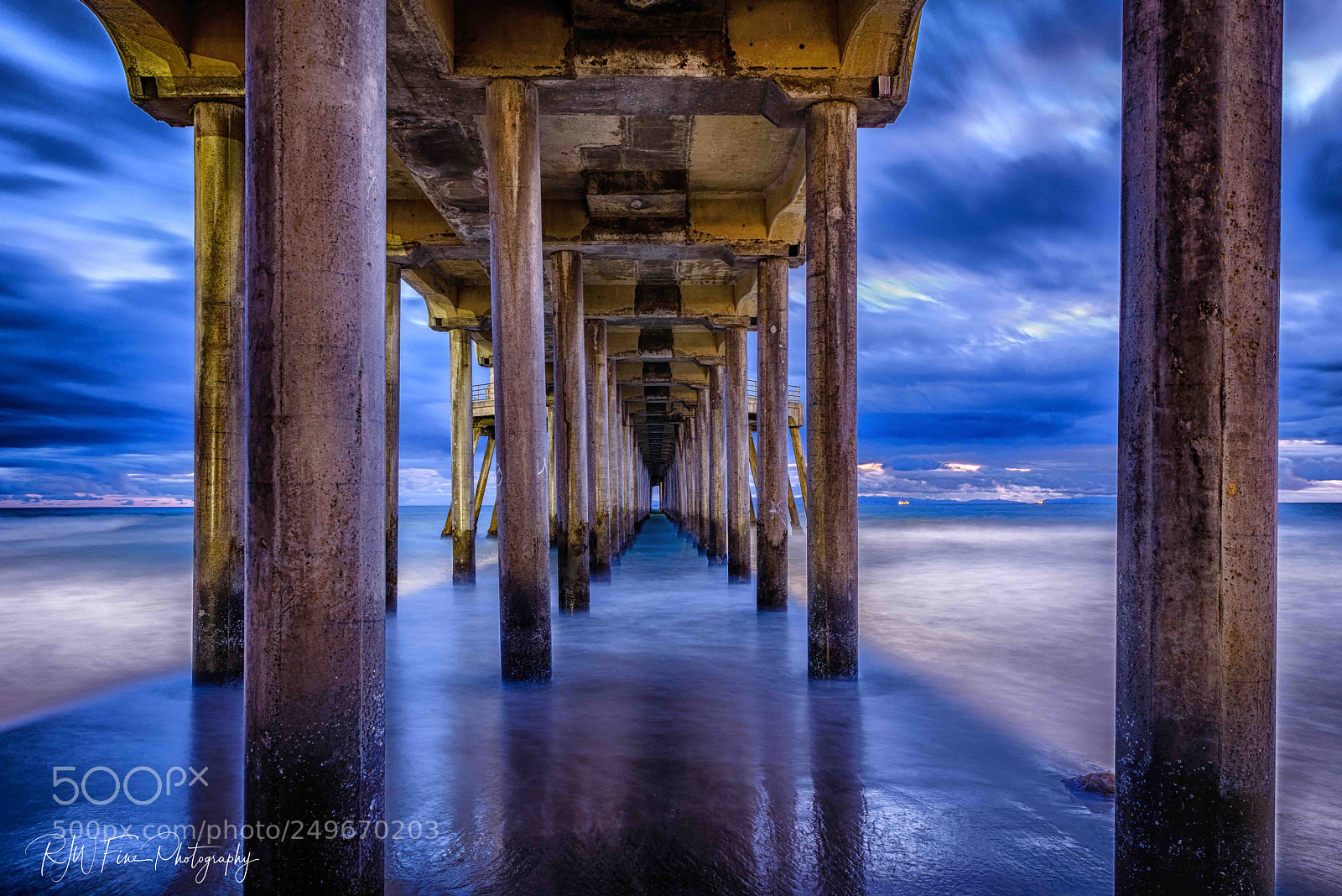 Nikon D810 sample photo. Under pier photography