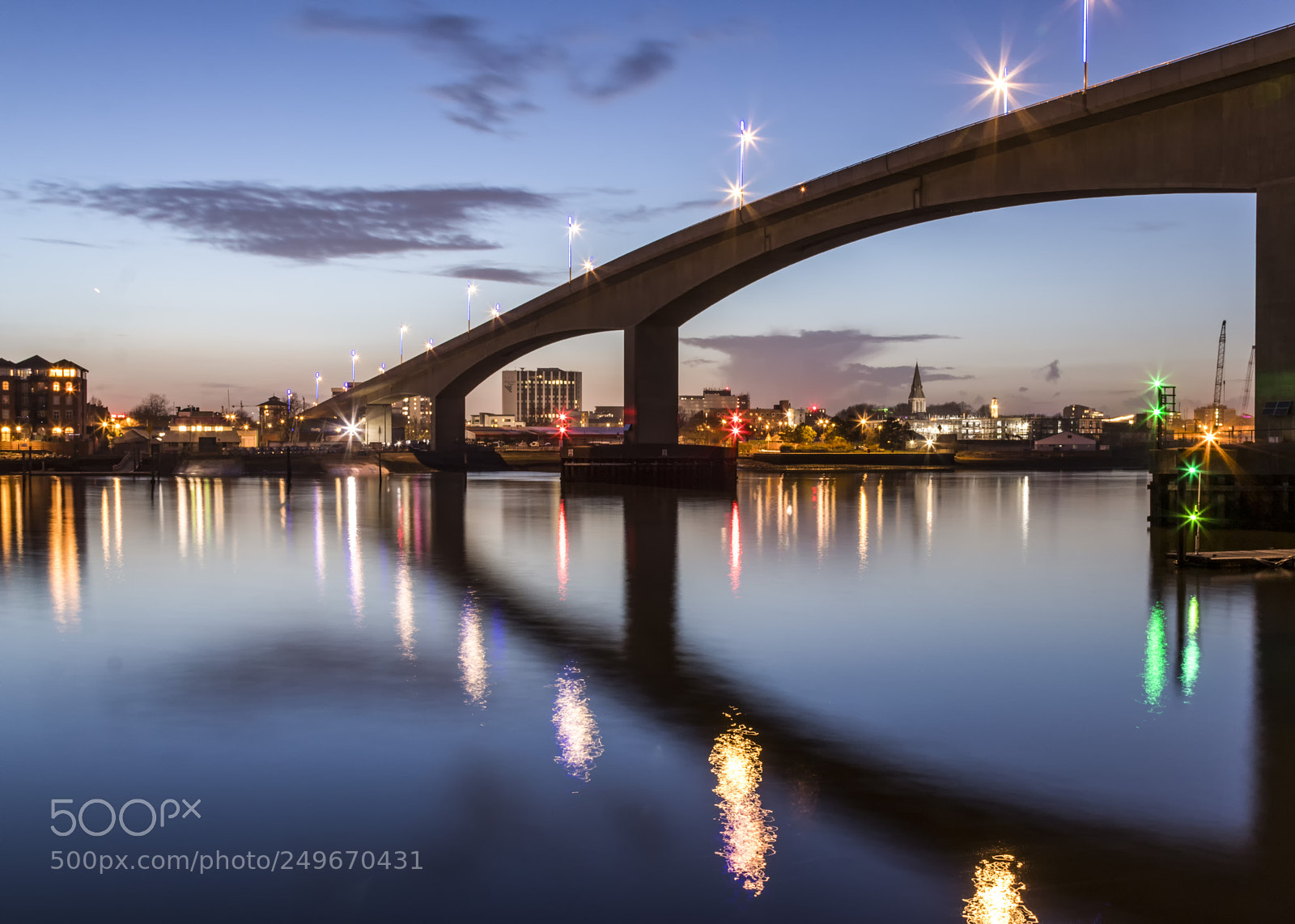 Canon EOS 80D sample photo. Itchen bridge, southampton photography