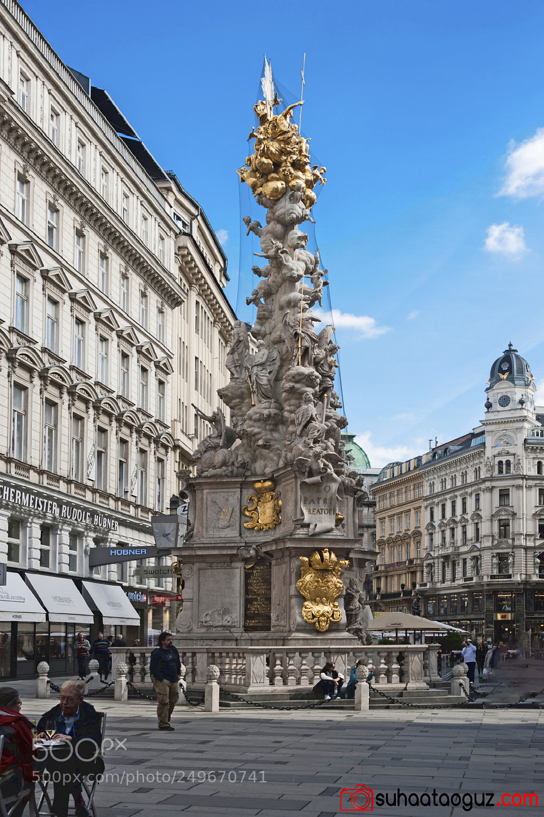 Nikon D700 sample photo. Plague column, vienna photography
