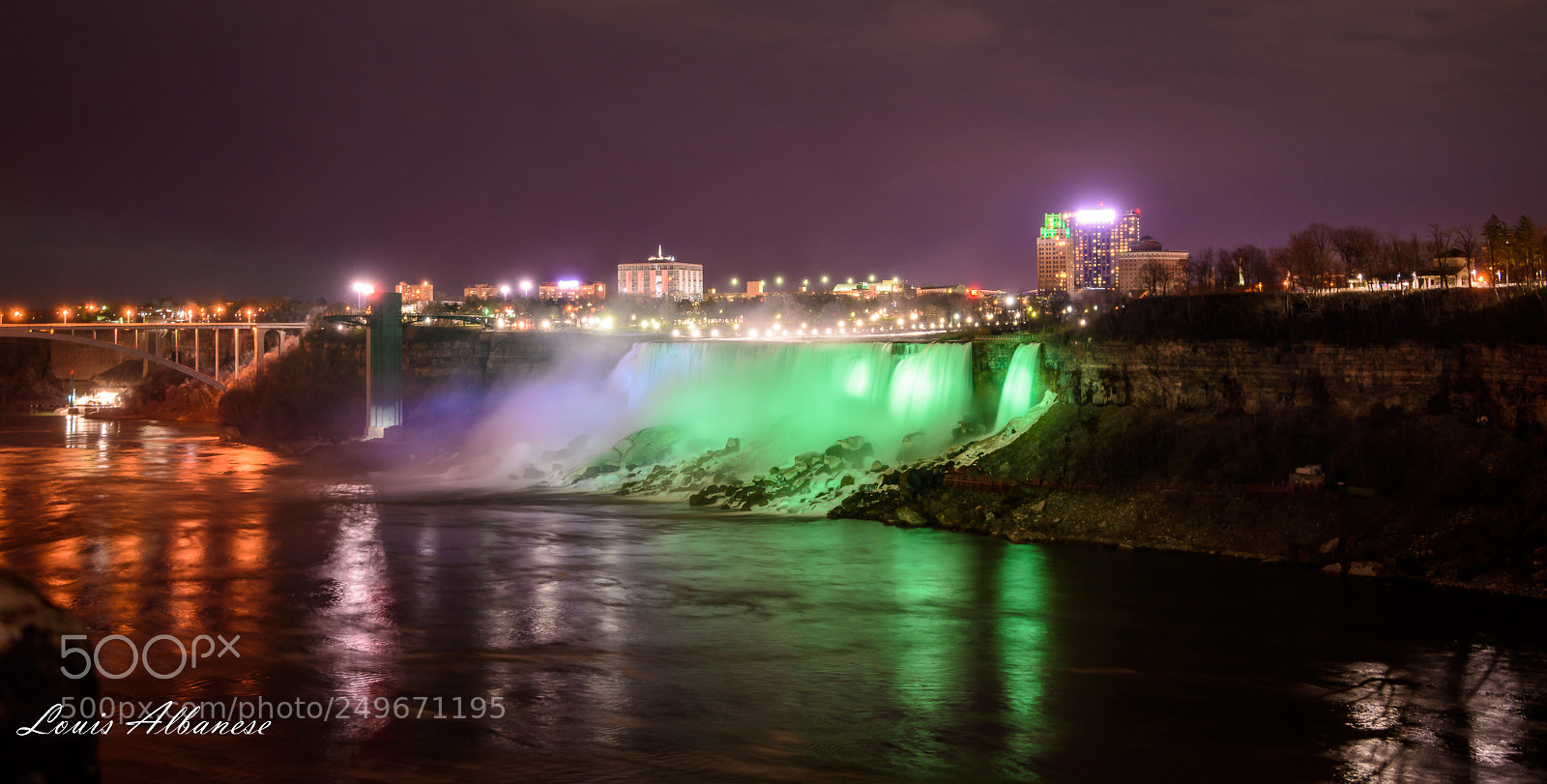 Nikon D810 sample photo. Niagara in green photography