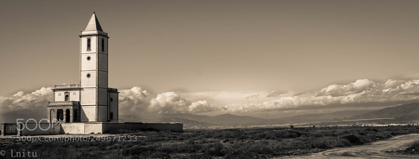 Nikon D5300 sample photo. Iglesia cabo de gata photography