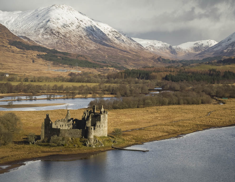 DJI FC6520 sample photo. Kilchurn photography