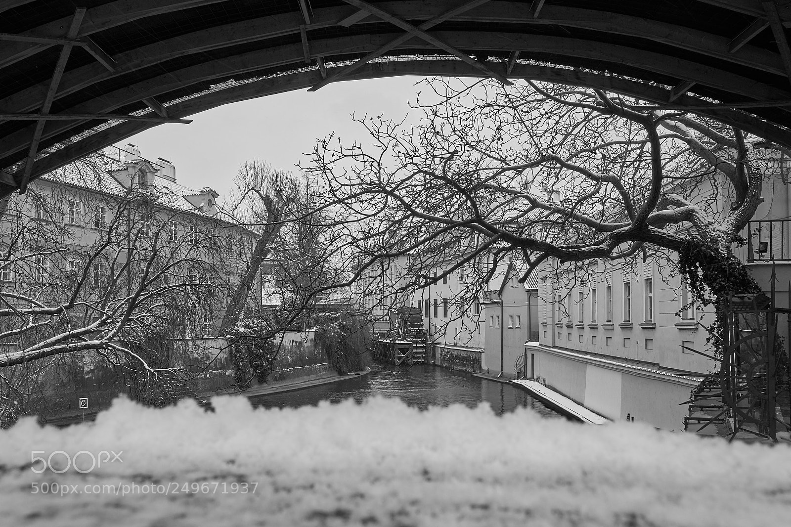 Fujifilm X-T20 sample photo. Čertovka, winter photography