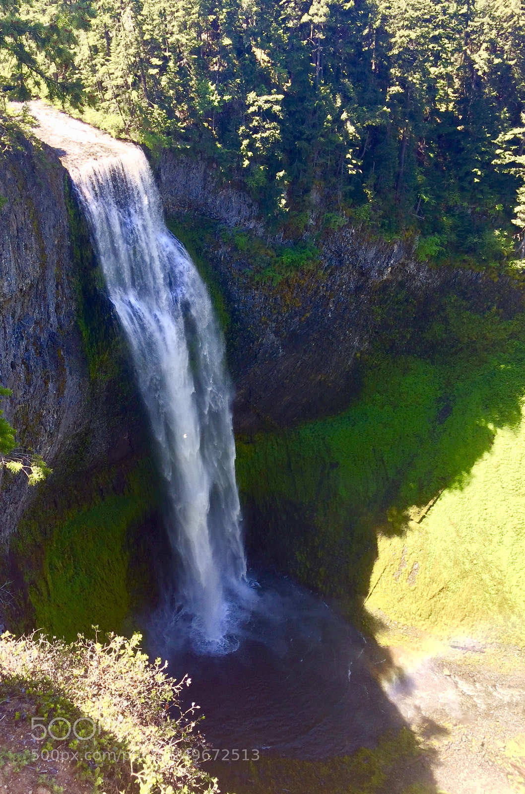 Apple iPhone 5s sample photo. Waterfall photography