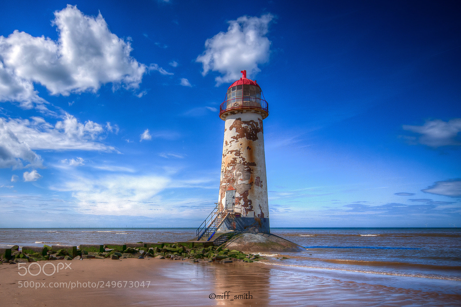 Nikon D5500 sample photo. Point of ayr lighthouse photography