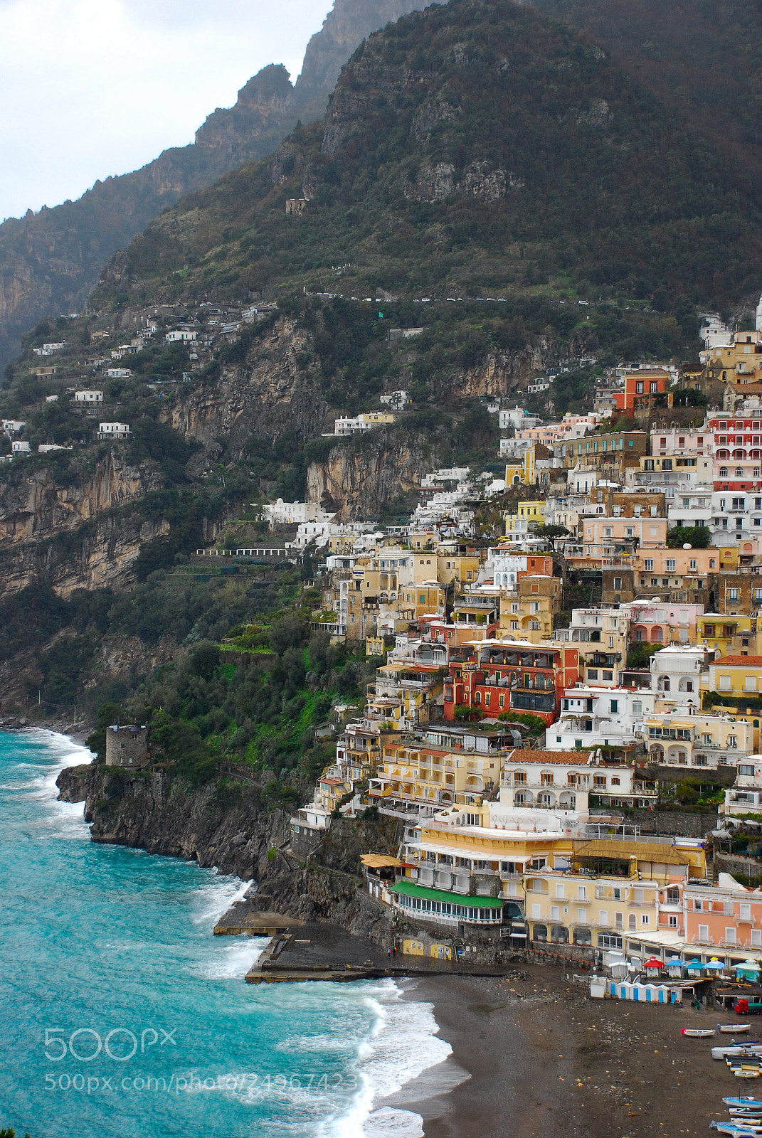 Nikon D80 sample photo. Amalfi coast photography