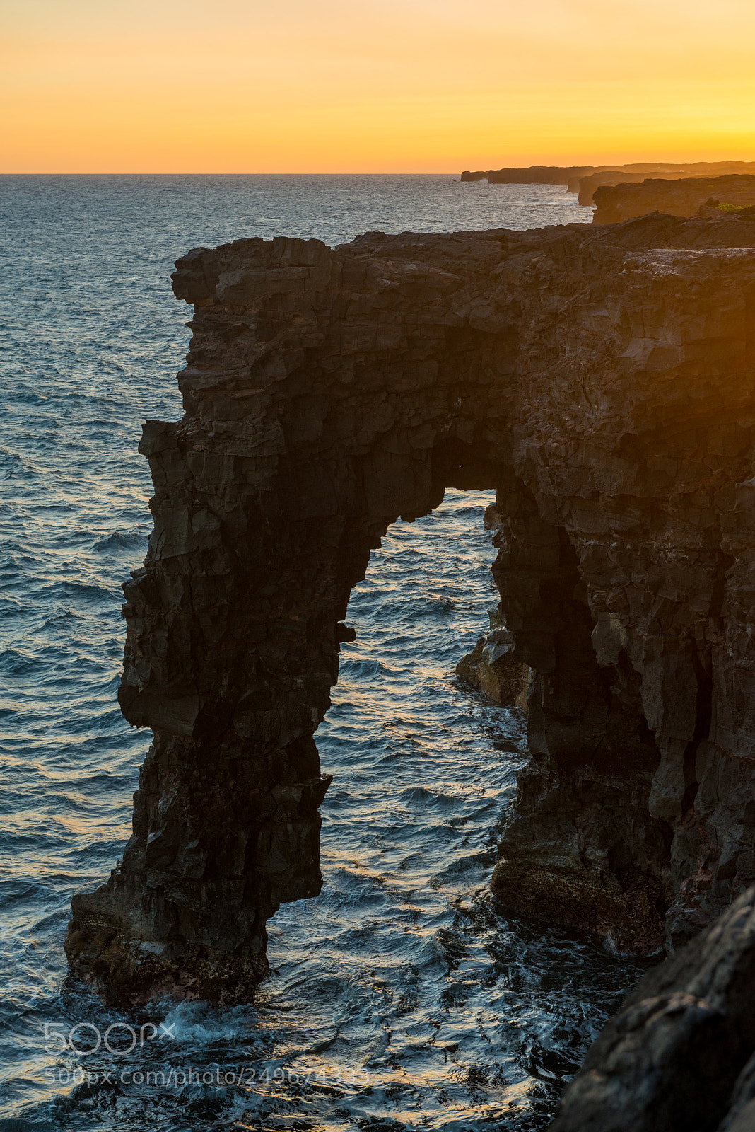 Nikon D800 sample photo. Holei sea arch at photography
