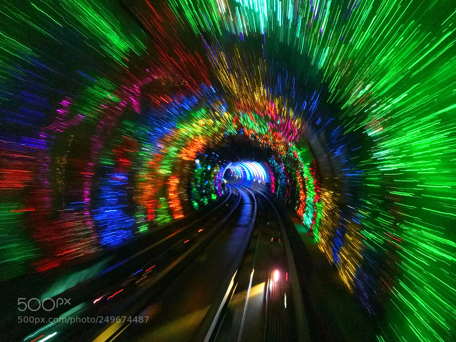 Apple iPhone 7 sample photo. Tunnel photography